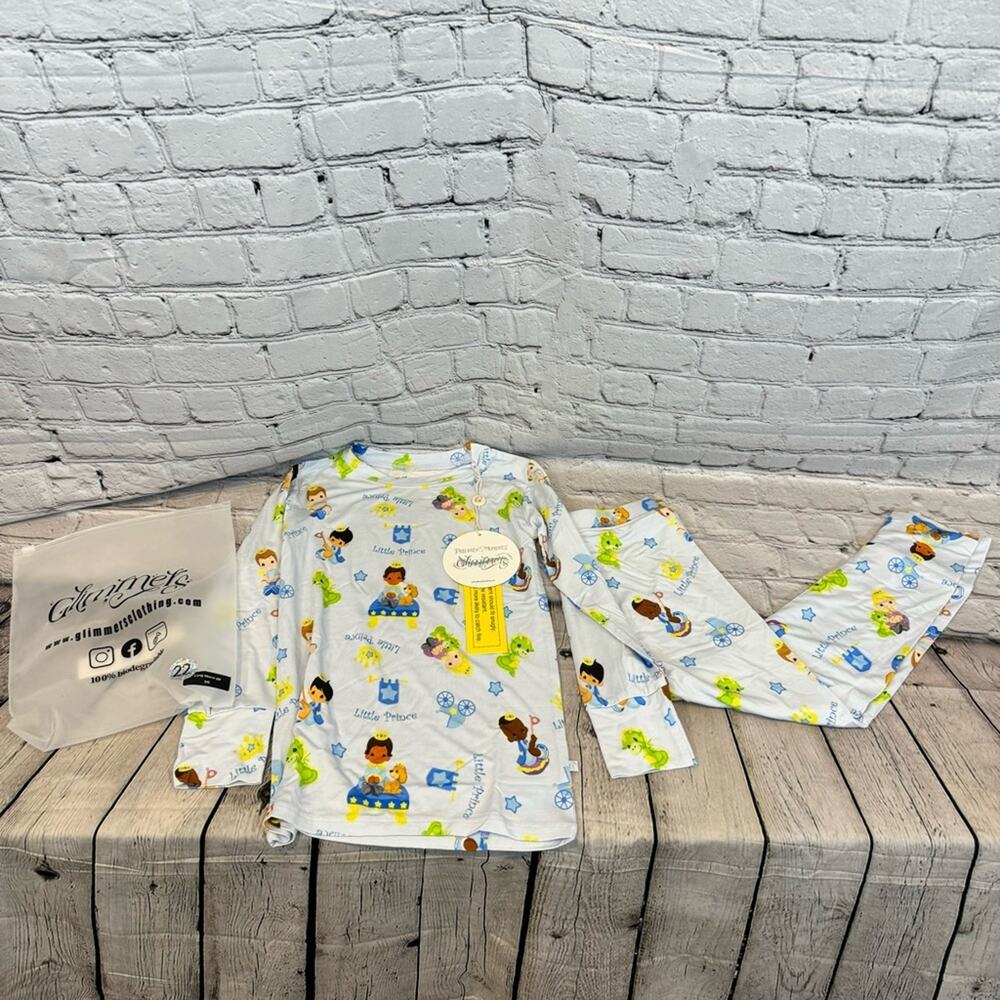 Glimmers Precious Moments Little Prince Bamboo Pajama Set